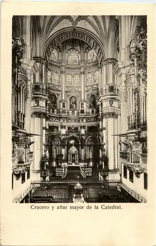 Crucero y altar mayor de la Catedral -35650