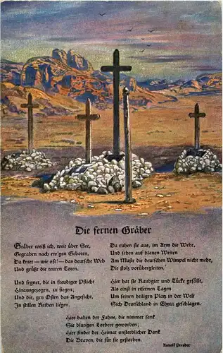 Die fernen Gräber - Kolonialkriegerdank -35734