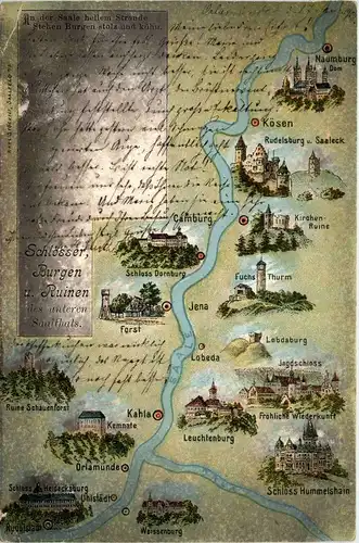 Kahla - Schlösser, Burgen, Ruinen - div.Bilder -301220