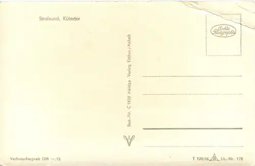 Stralsund - Kütertor -301346