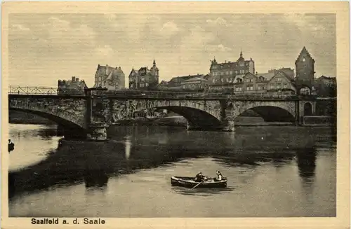 Saalfeld/Saale - Brücke -301598