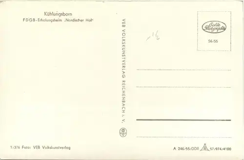 Kühlungsborn/Ostseebad - FDGB-Erholungsheim Nordischer Hof -301406