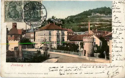 Freiburg - Schwabenthorbrücke -35972