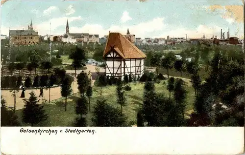 Gelsenkirchen vom Stadtgarten -36026