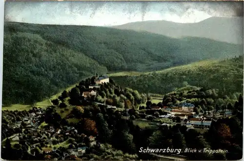 Schwarzburg/Thür. - Blick v. Trippstein -301690