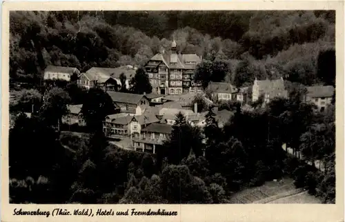 Schwarzburg/Thür.Wald - Hotels- und Fremdenhäuser -301724