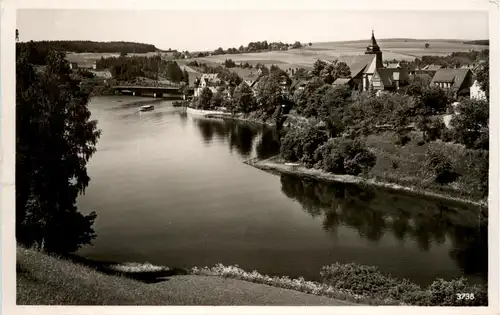 Saalburg (Saale) - Blick aus dem Hildengrund -300478