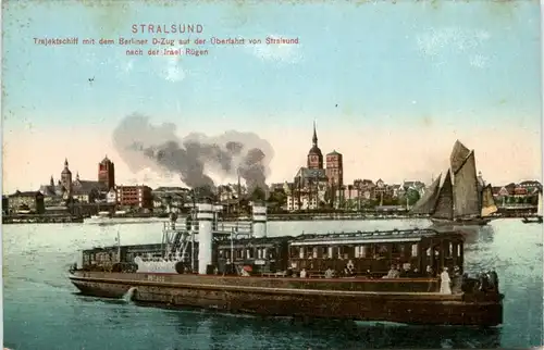 Stralsund - Überfahrt von Stralsund nach Rügen -301296
