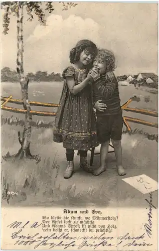 Adam und Eva -203134