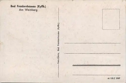 Kyffhäuser/Thür. - Bad Frankenhausen - Am Weinberg -301852