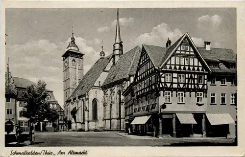 Schmalkalden/Thür. - Am Altmarkt -300718