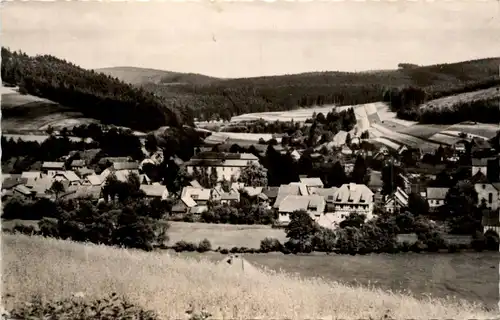 Schmalkalden - Stadt Schwarza i.Thür.-Blick zum Zeila -302192