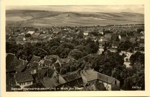 Kyffhäuser/Thür. - Bad Frankenhausen - Blick zur Stadt -301854