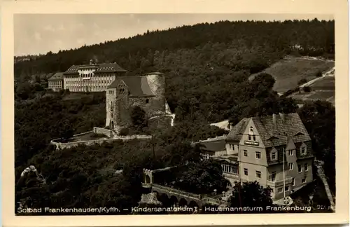 Solbad Frankenhausen - Kindersanatorium - Hausmannsturm Frankenburg -301898