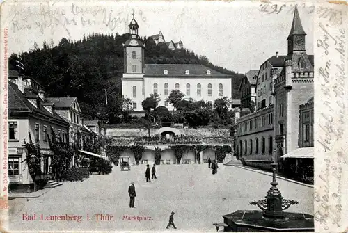 Bad Leuchtenburg i. Thür. - Marktplatz -301534