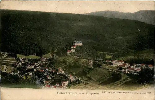 Schwarzburg/Thür.Wald - Vom Trippstein -301730