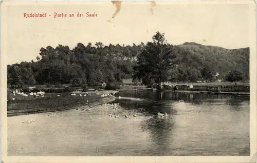 Rudolstadt/Thür. - Partie an der Saale -301658