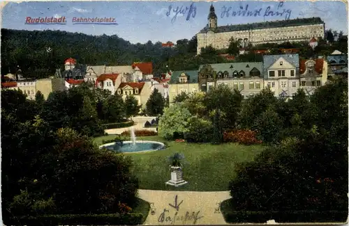 Rudolstadt/Thür. - Bahnhofsplatz -302398