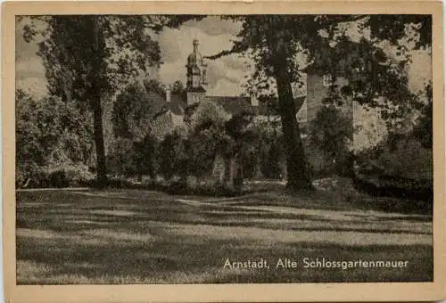 Arnstadt/Thür. - Alte Schlossgartenmauer -301806