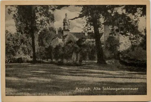 Arnstadt/Thür. - Alte Schlossgartenmauer -301806