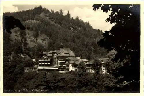 Schwarzburg/Thür. - Blick vom Schloss -301700