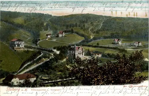 Stolberg/Harz . Villenpartie a. Tyrátal. -302682