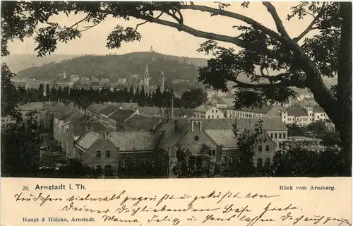 Arnstadt/Thür. - Blick vom Arnsberg -302524