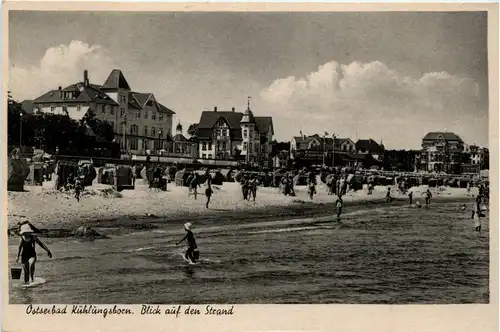 Kühlungsborn/Meckl. - Blick auf den Strand -301318