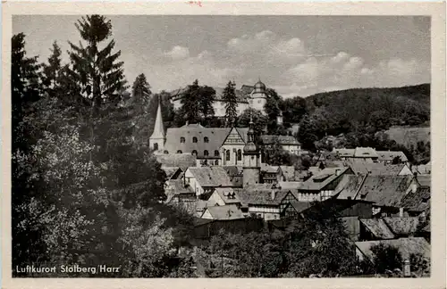 Stolberg/Harz - Vom Graben gesehen -301978