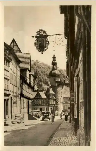 Stolberg/Harz . Markt mit Stadtturm -302678