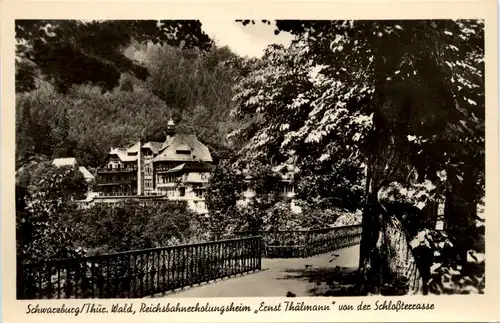 Schwarzburg - Reichsbahnerholungsheim Ernst Thälmann -301736