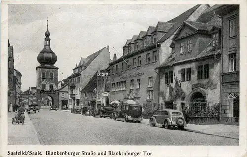 Saalfeld - Blankenburger Strasse und Blankenburger Tor -301476