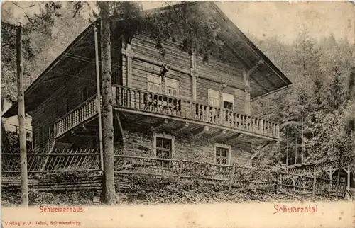 Saalfeld/Saale - Schwarzburg - Schweizer Haus - Schwarzatal -302444