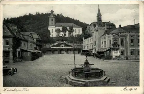 Leutenberg/Thür. - Marktplatz -302486