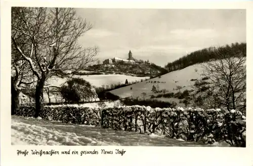 Kahla/Thür. - Leuchtenburg Frohe Weihnachten -301550