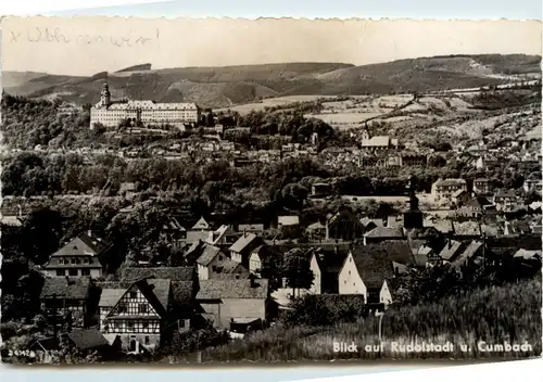 Rudolstadt/Thür. - Blick auf Rudolstadt u. Cumbach -301566