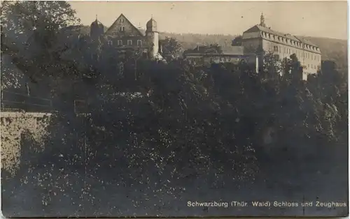 Schwarzburg/Thür. - Schloss und Zeughaus -301698