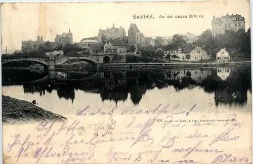 Saalfeld/Saale - An der neuen Brücke -302346