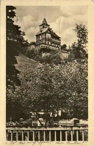 Saalfeld/Saale - Schwarzburg - HO Gaststätte Schwarzaburg -302458