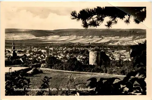 Kyffhäuser/Thür. - Solbad Frankenhausen - Blick vom Schlachtberg -301892