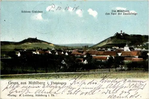 Mühlberg/Thür. - Schloss Gleichen, Die Mühlburg -302538