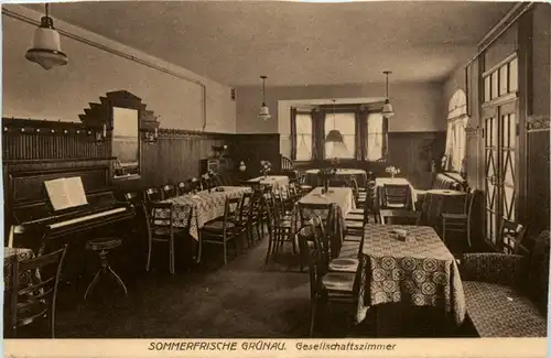 Rudolstadt/Thür. - Sommerfrische Grünau b. Leutenberg/Thür. - Gesellschaftszimmer -302998