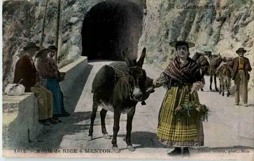 Route de Nice a Menton - Donkey -90000