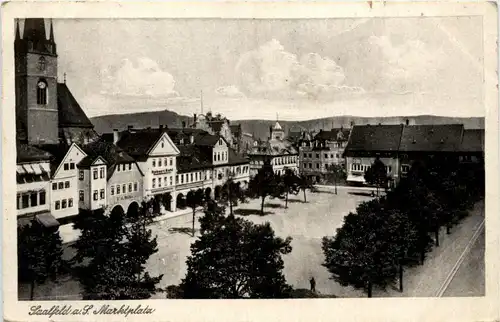 Saalfeld/Saale - Marktplatz -302370