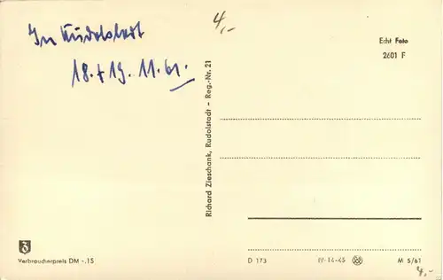 Rudolstadt/Thür. - div.Bilder -302496