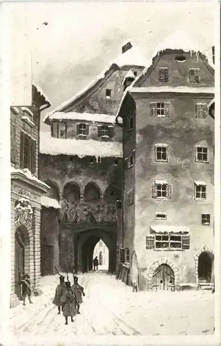 Graz/Steiermark - Alt-Graz - Inneres Paulustor neben Palais-Sauran Sporgasse 1830 -304156