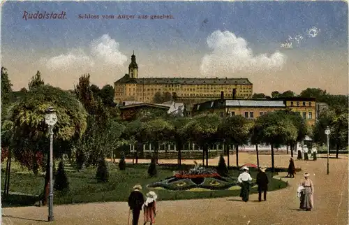 Rudolstadt/Thür. - Schloss vom Auger aus gesehen -302310