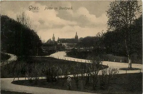 Graz/Steiermark - Partie im Stadtpark -304222