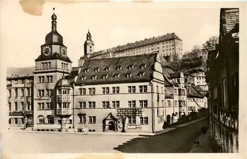 Rudolstadt/Thür. - Rathaus und Heidecksburg -302460