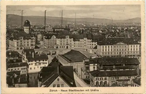 Zürich - Neue Stadtbauten -204352